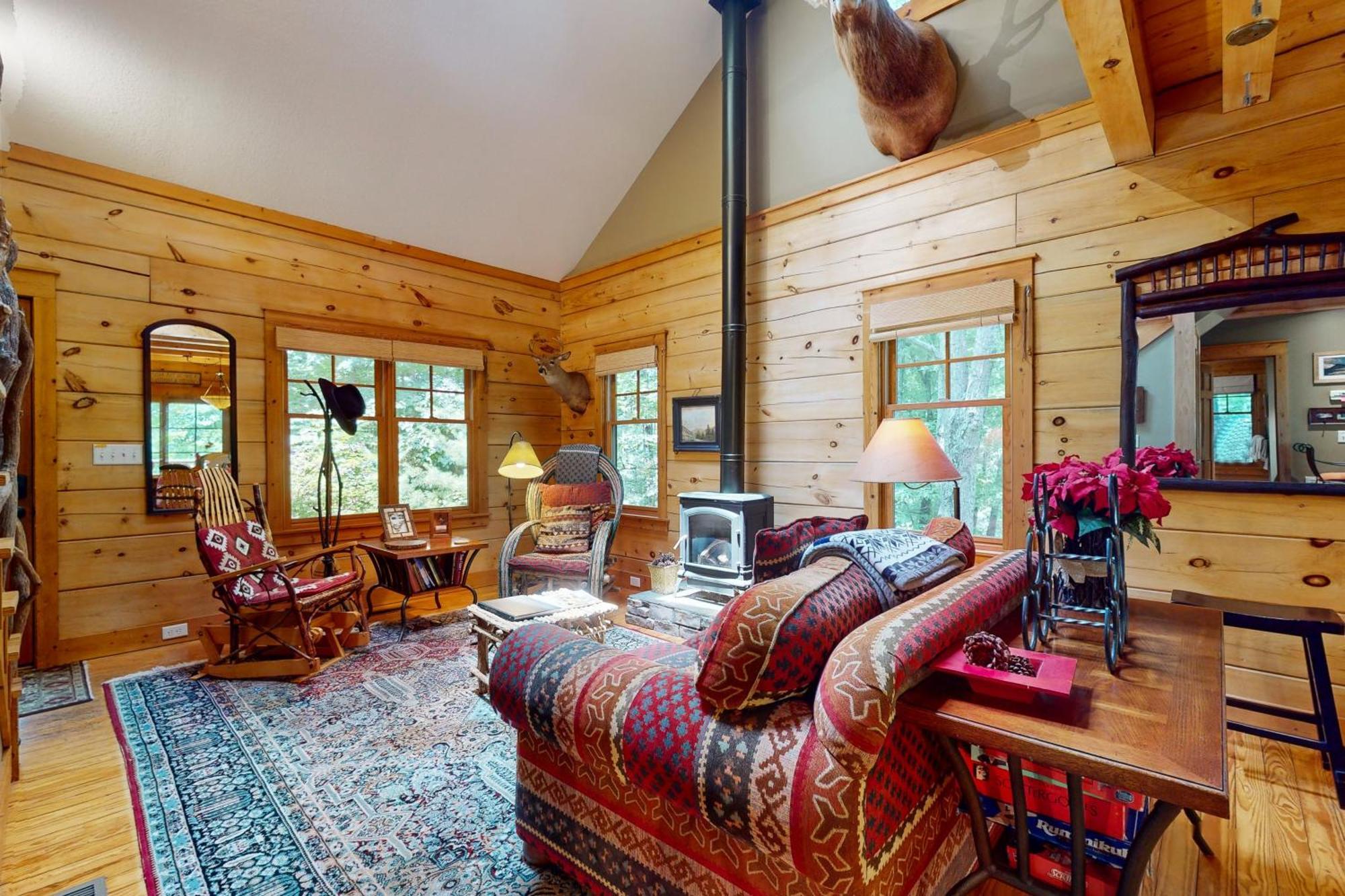 Elkhorn Cabin & Eagles Wing Lodge Asheville Buitenkant foto