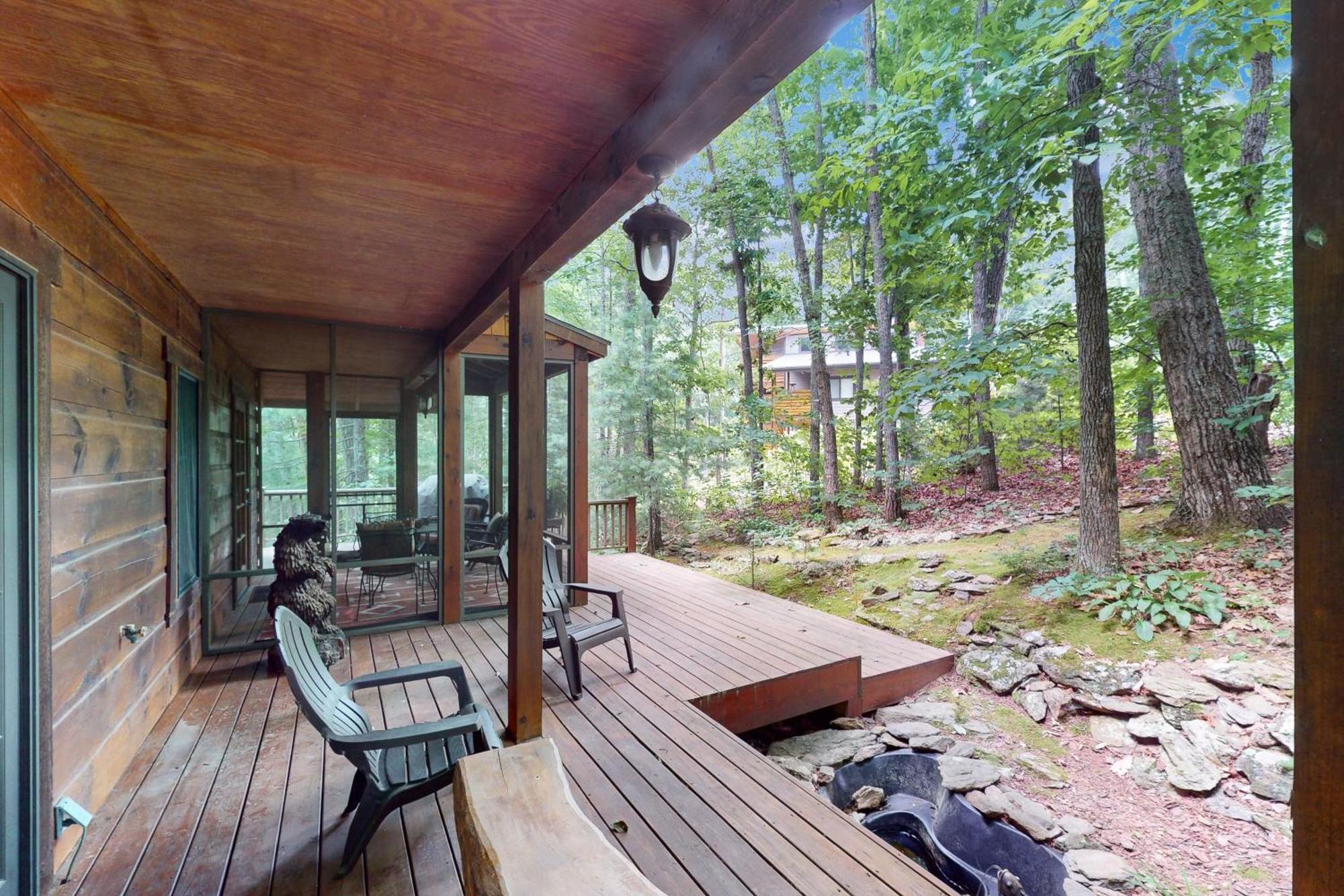 Elkhorn Cabin & Eagles Wing Lodge Asheville Buitenkant foto