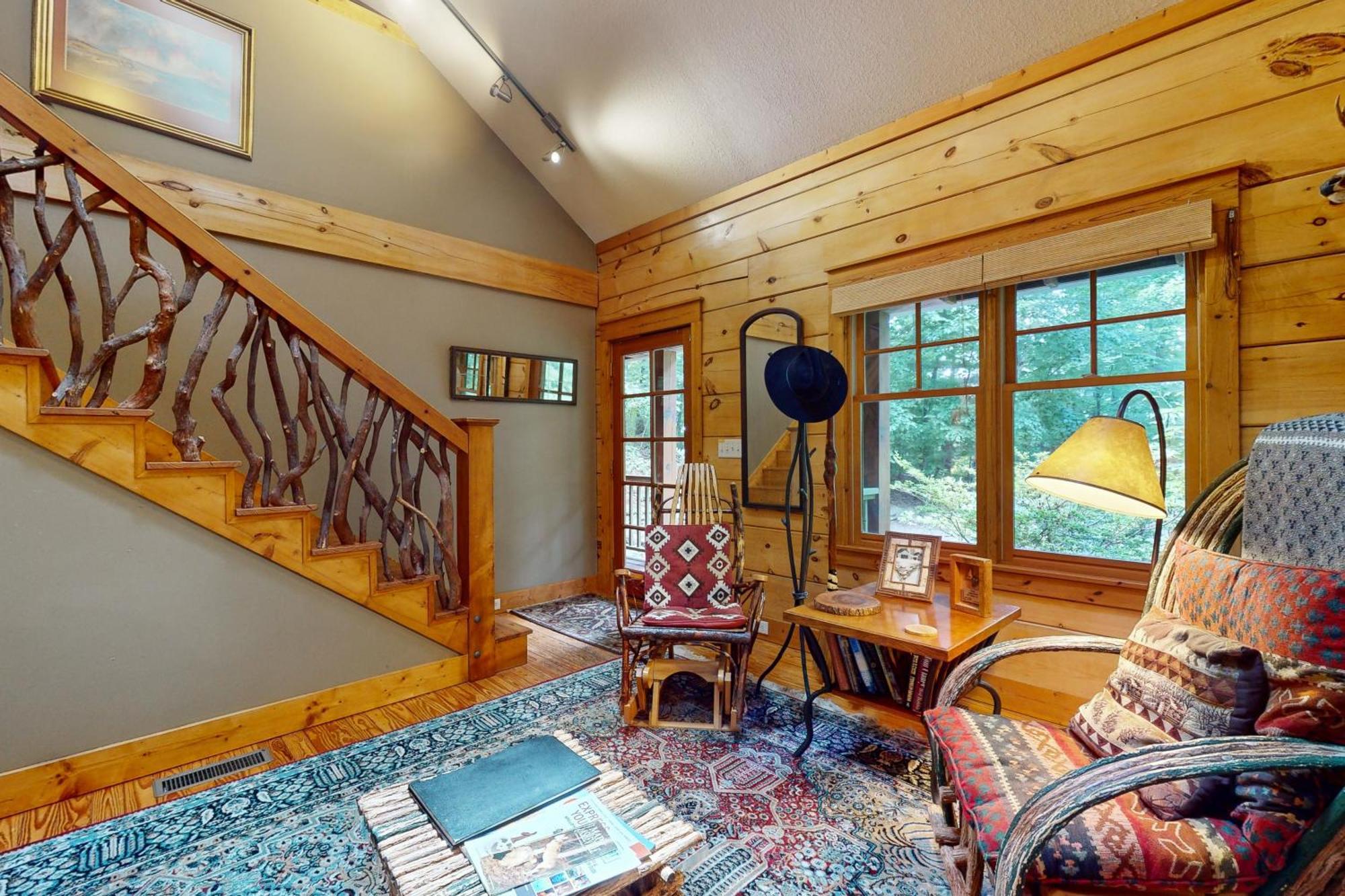 Elkhorn Cabin & Eagles Wing Lodge Asheville Buitenkant foto