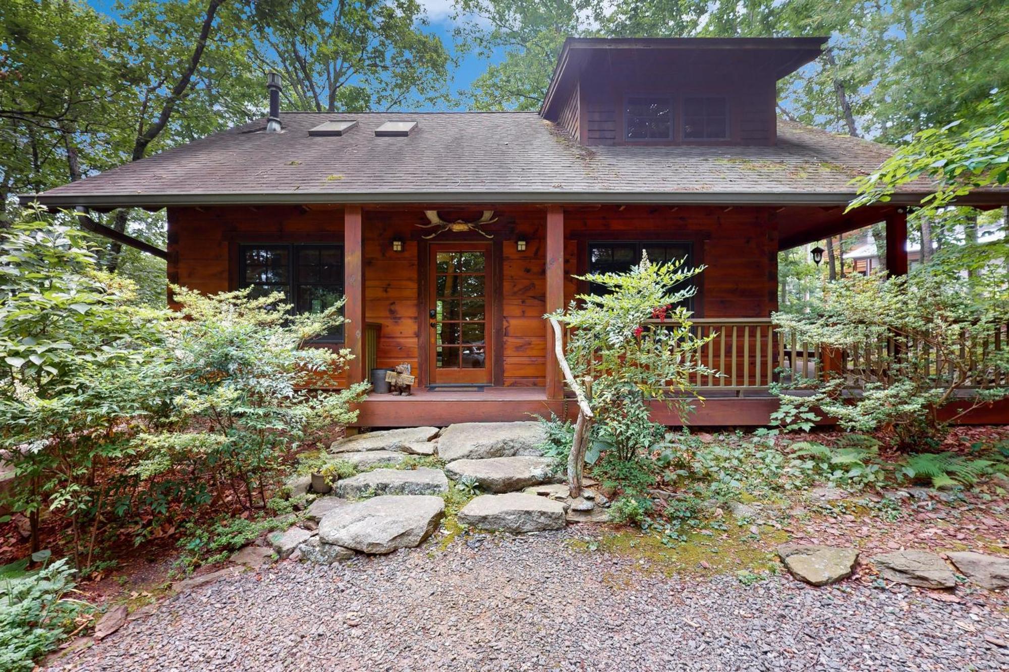 Elkhorn Cabin & Eagles Wing Lodge Asheville Buitenkant foto
