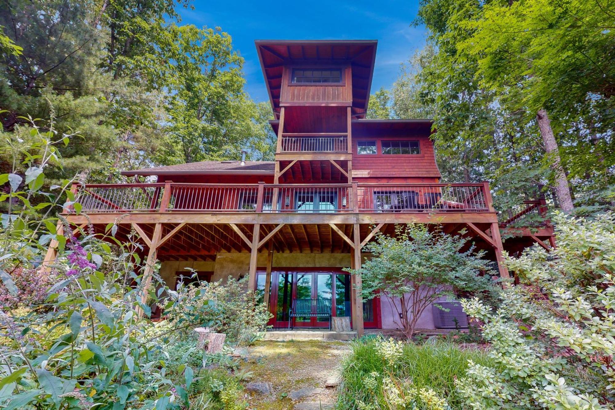 Elkhorn Cabin & Eagles Wing Lodge Asheville Buitenkant foto
