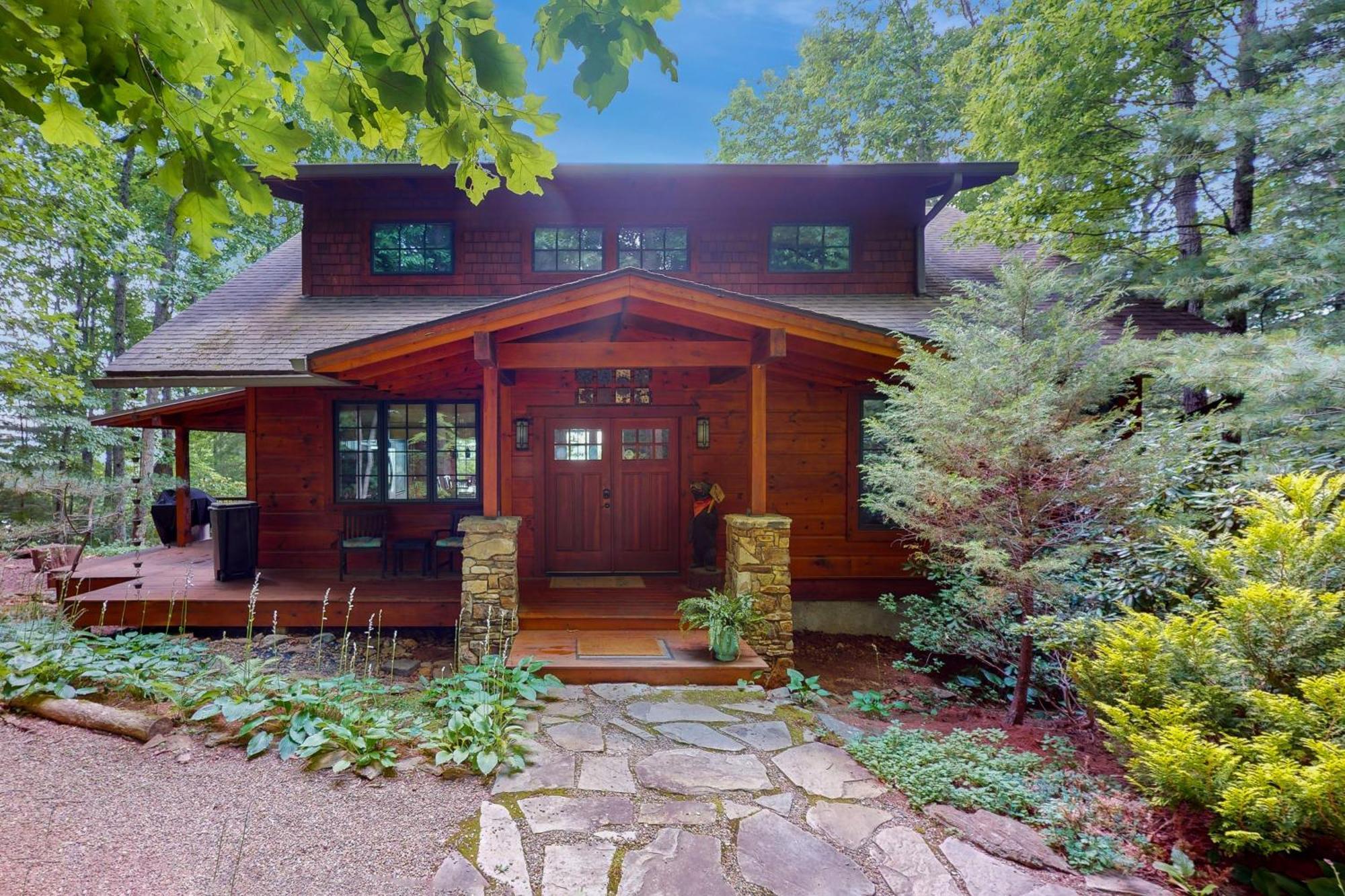Elkhorn Cabin & Eagles Wing Lodge Asheville Buitenkant foto